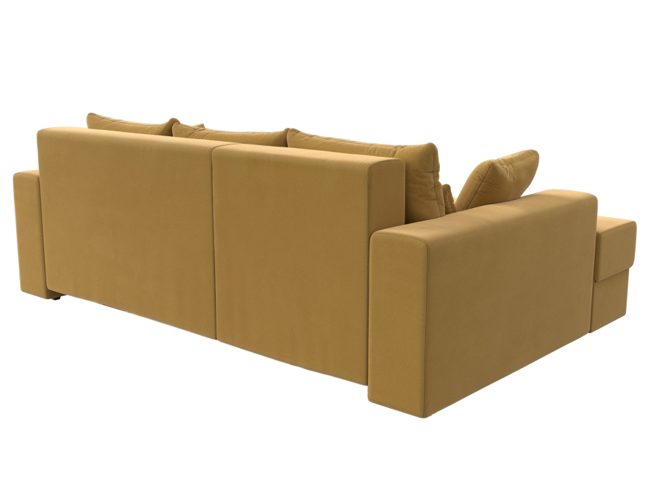 Офисные диваны, Угловой диван Майами левый угол, микровельвет