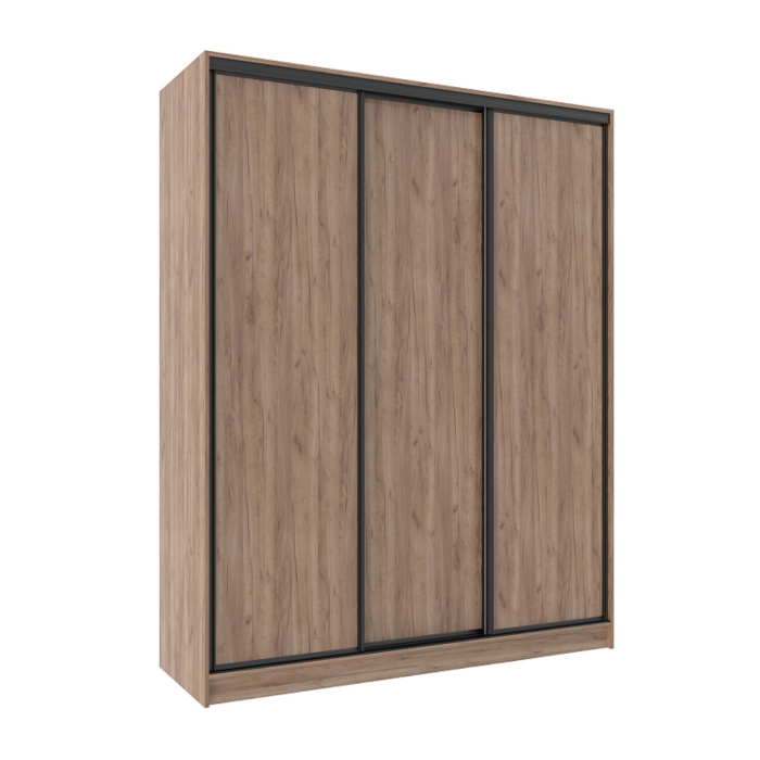 Шкафы-купе, Шкаф-купе 3-дв  Домашний 1800 лдсп/лдсп  (в2295*ш1800*г595)