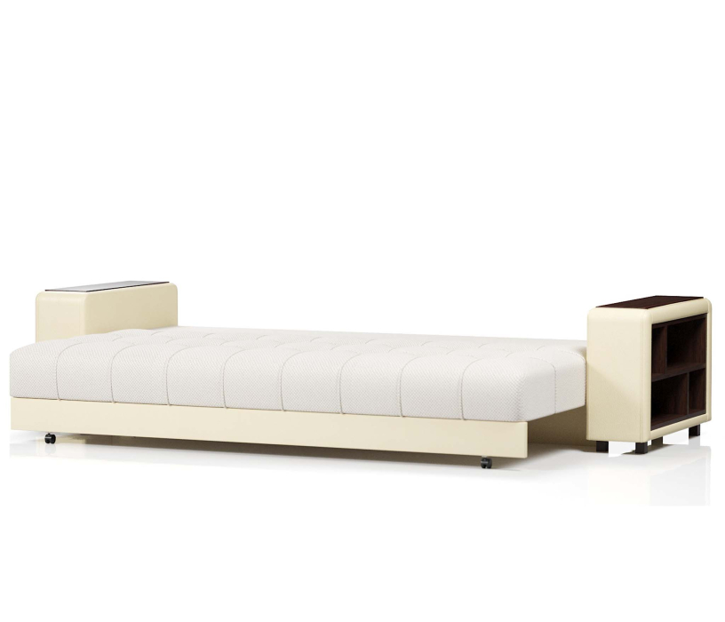 Диваны еврокнижки, Диван-кровать Дубай еврокнижка,велюр+экокожа