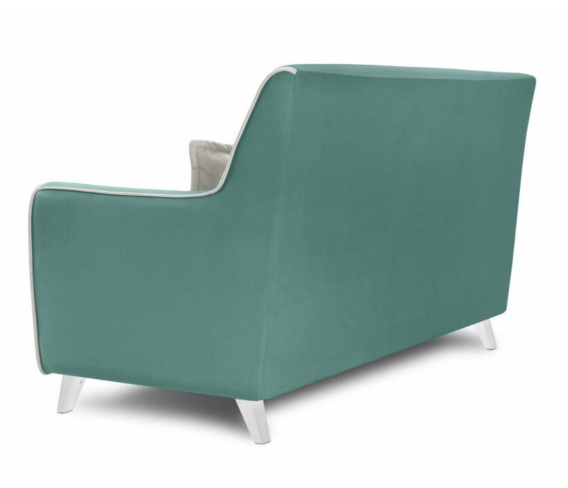 Дизайнерские диваны для гостиной, Диван прямой нераскладной Муссон, микровелюр