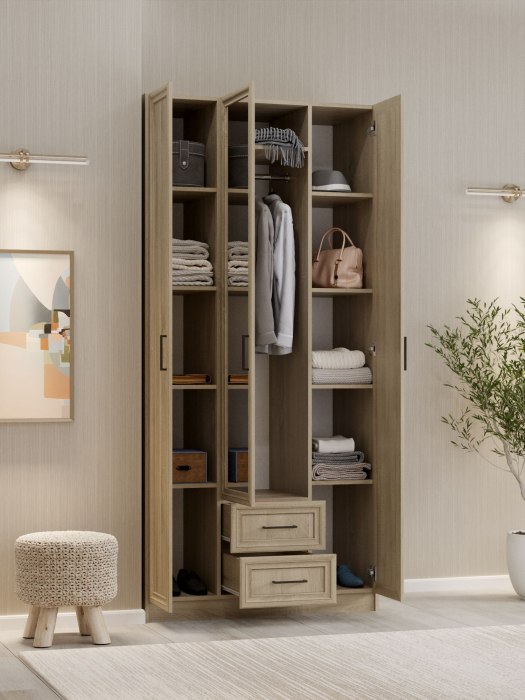 Для одежды, Шкаф распашной МДФ ШК-3/6