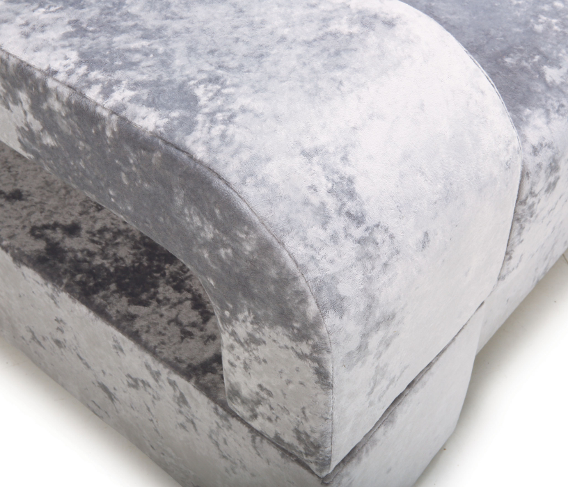 Диваны угловые в гостиную, Угловой диван Марго 1 правый, велюр