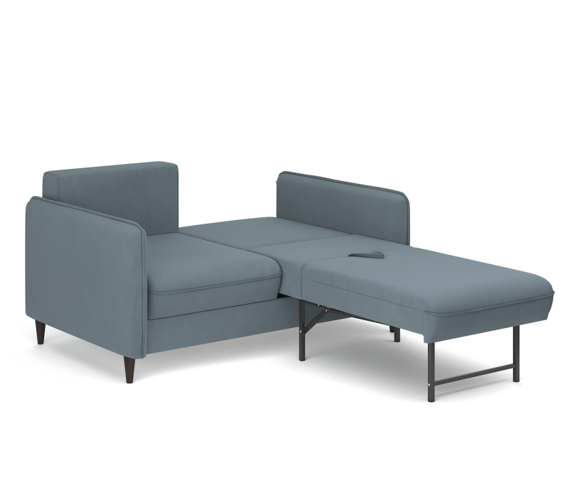 Дизайнерские диваны для гостиной, Диван-кровать Фьорд SMART 140, велюр