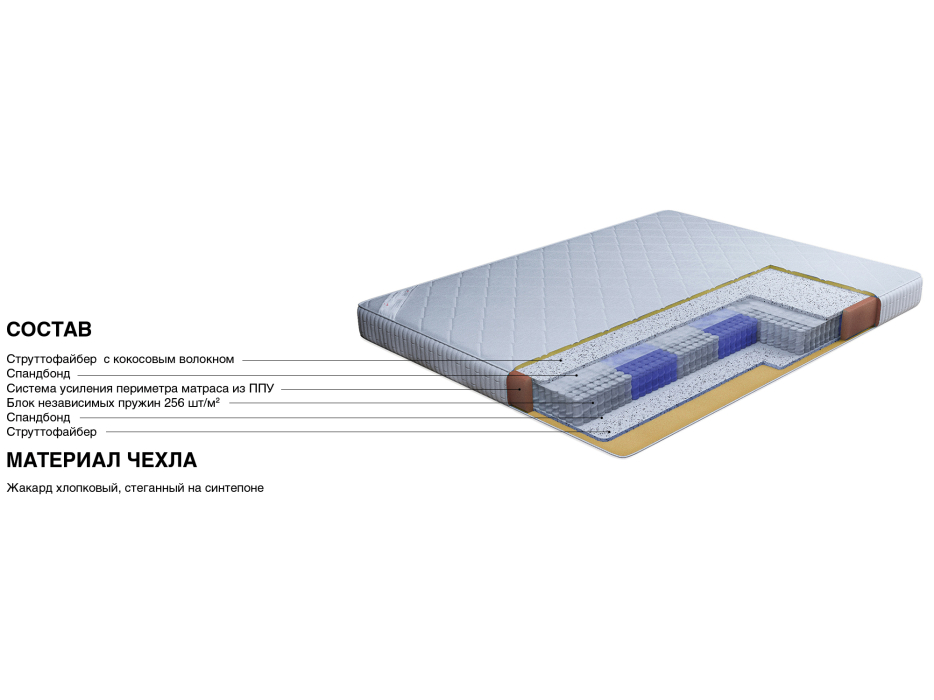 Столлайн, Матрас Престиж-Орлеан 1200*1900 
