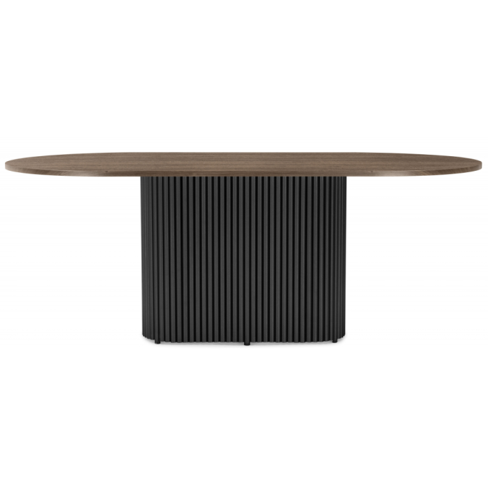 Обеденные столы, Стол Барон О 180 х 90 (черные ноги)