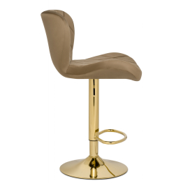 Барный стул Porch golden(велюр)