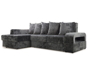 Угловой диван Марго 1 левый, велюр