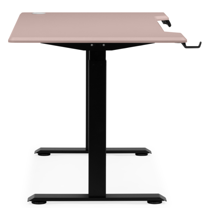 Прямые компьютерные столы, Компьютерный стол Маркос с механизмом подъема 120х75, черный