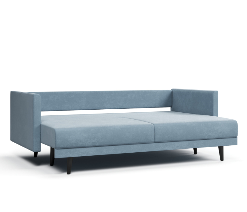 Диваны прямые, Диван-кровать Сканди, тик-так, велюр