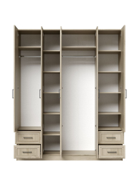 Шкаф распашной МДФ ШК-5/7