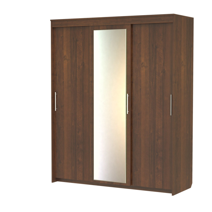 Шкафы-купе 3-х дверные, Шкаф-купе шк-21 с зеркалом