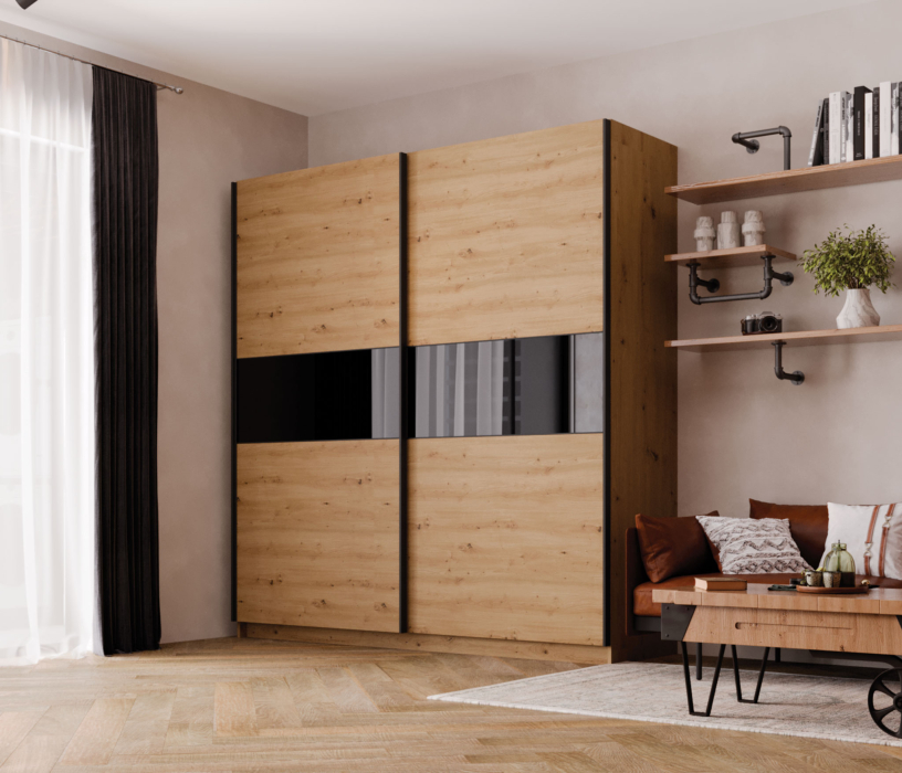 Шкафы-купе 2-х дверные, Шкаф-купе 2 дв. Марвин-3 532.05