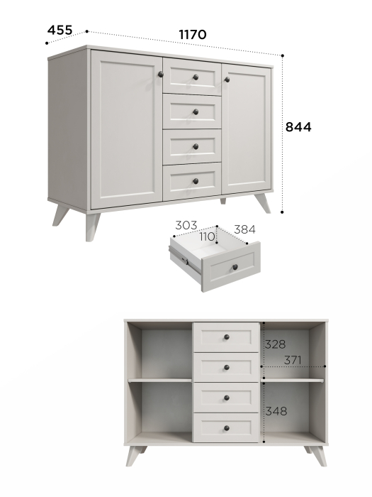 Комоды, Комод Вильям ВМ-13