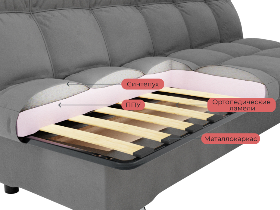 Диваны книжки, Прямой диван Финка,книжка,велюр