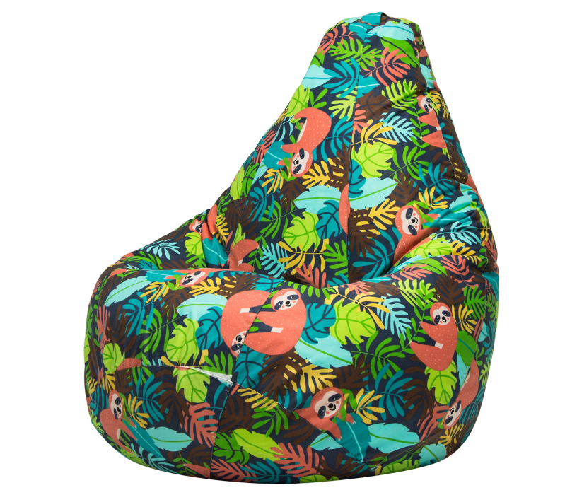 Кресло для отдыха, Кресло Мешок Жаккард 2XL