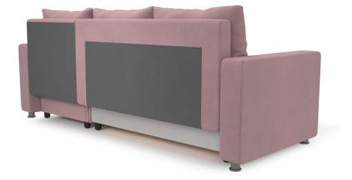 Угловой диван Каир Lux 2 универсальный велюр