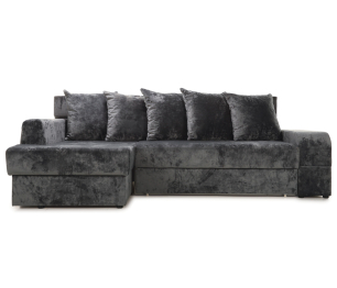 Угловой диван Марго 1 левый, велюр