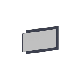 Зеркало Лежер З-3102, холст сапфировый