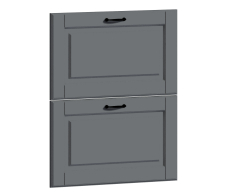 Регина, Регина фасад для стола 2 ящ 60х71 см