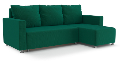 Угловой диван Каир Lux 2 универсальный велюр