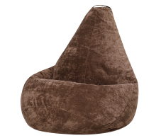 Кресло для отдыха, Кресло Мешок Микровельвет 2XL