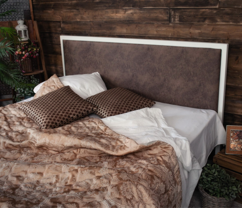 Кровати 180х200, Кровать в стиле лофт Лоренцо 1.8 (Белый)