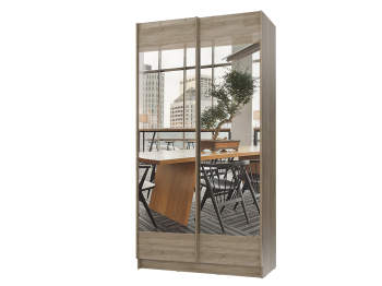 Шкаф-купе с зеркалом Марвин-3 1432