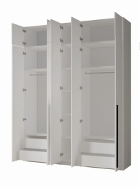 Шкаф распашной 5-ти дверный с антресолью София 2600х2000х520 мм