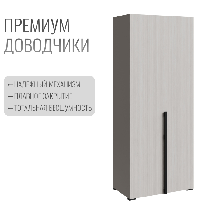 Шкафы распашные, Шкаф в спальню 2-х дверный Болонья