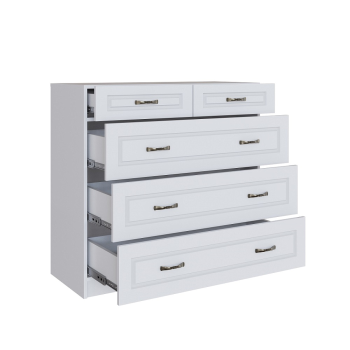 Комоды, Комод 5 ящиков Апполия