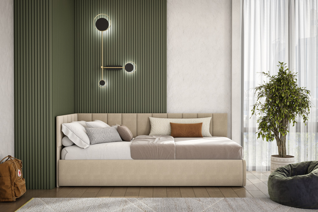 Мягкая кровать, Кровать "КР 3" (0,9х2,0 мягкая)