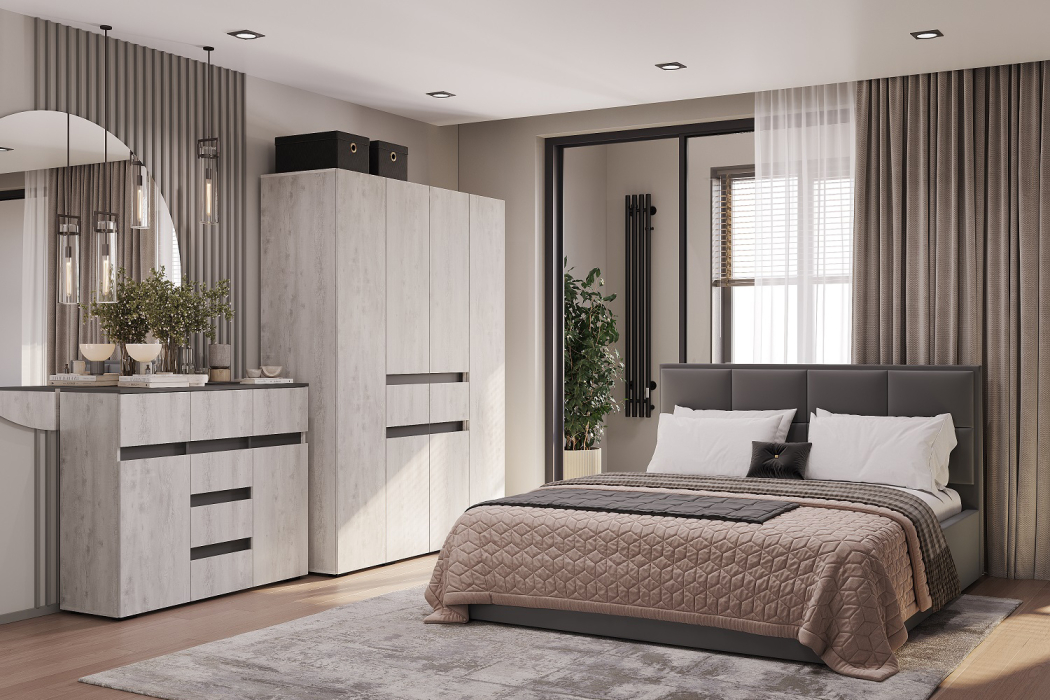 Шкафы распашные, Шкаф 4-х створчатый Мрия ШК-13