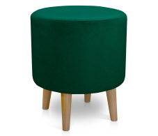 Банкетки, Пуфик круглый Ронд на высоких ножках, микровелюр