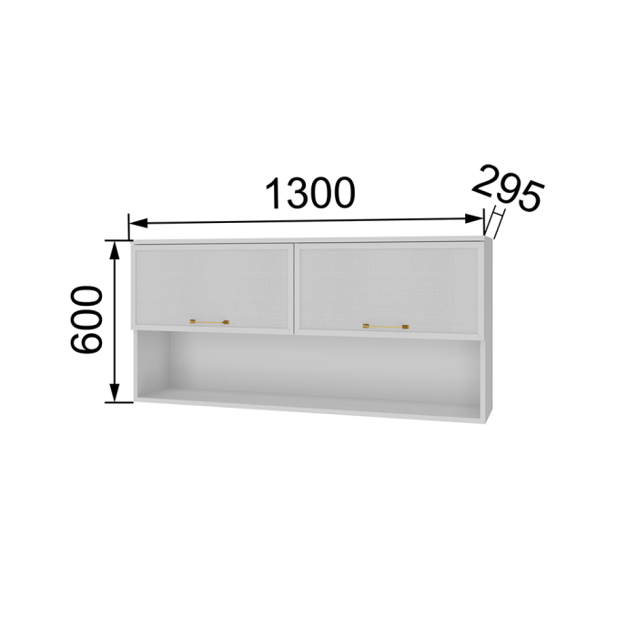 Стенки для гостиной, Гостиная модульная Толедо. Белый. Комплект 1