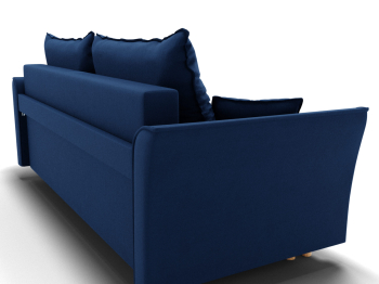 Прямой диван Наоми,еврокнижка,велюр