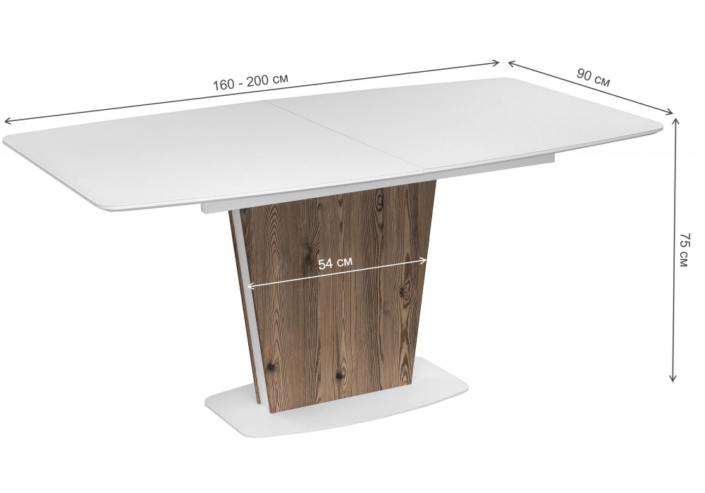 Обеденные столы, Стол Оливер