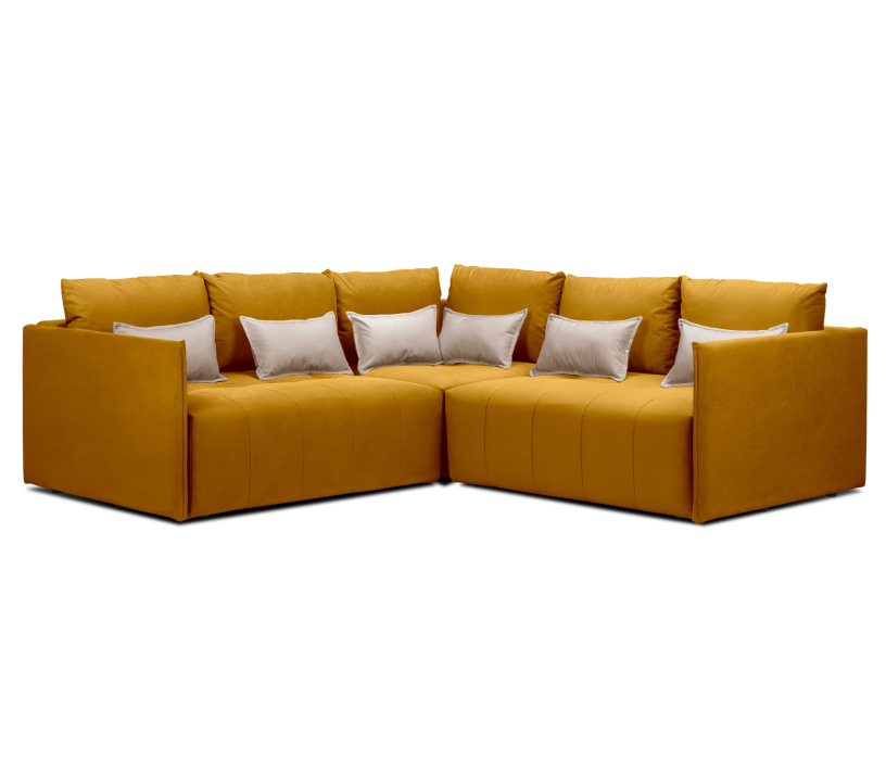 Диваны угловые в гостиную, Диван еврокнижка угловой Чилетти Лонг