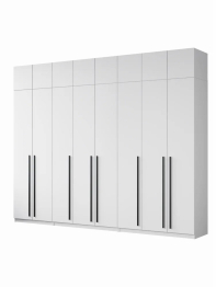 Шкаф распашной 8-ми дверный с антресолью София 2600х3200х520 мм