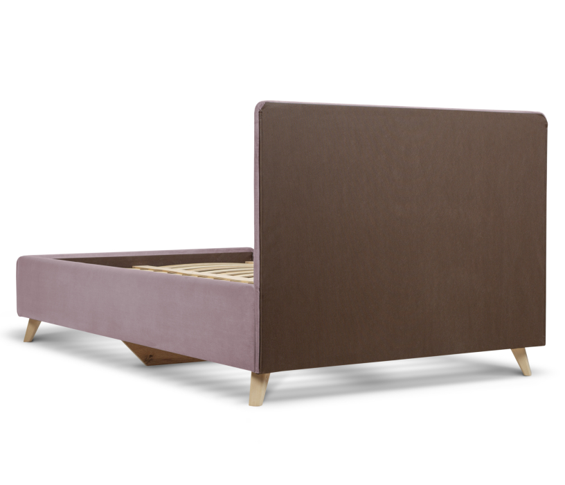 Кровати с мягким изголовьем, Кровать с мягкий изголовьем Адель 1,2, микровелюр