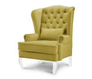 Кресло дизайнерскиое Лорд, микровелюр