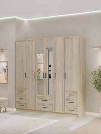 Шкаф распашной МДФ ШК-6/6