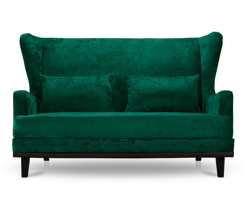 Дизайнерские диваны для гостиной, Диван прямой нераскладной Ритм, плюш