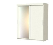 Шкафы-купе 2-х дверные, Шкаф-купе шк-19 двухдверный с зеркалом