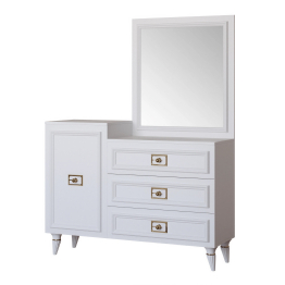 Комод Валенсия 120х42x90 см золото