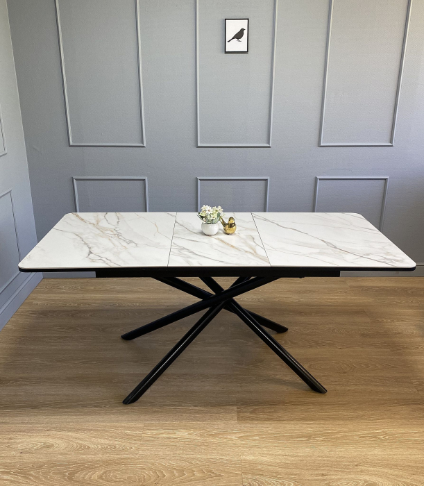 Обеденные столы, Стол Kenner DK1200 раздвижной, керамика