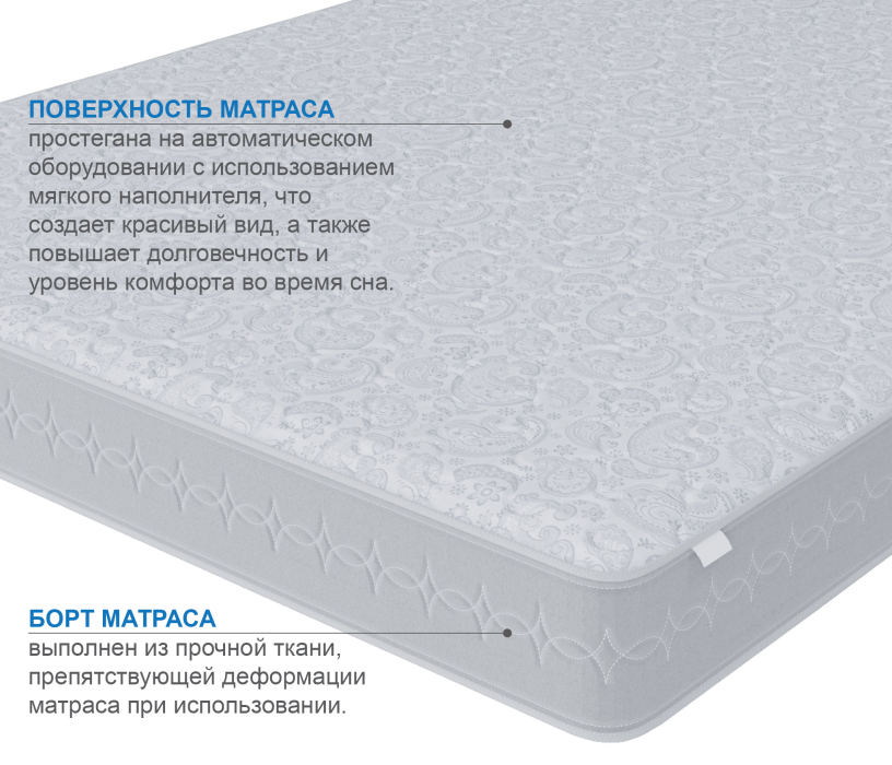 1400 x 2000, Матрас Наслаждение-Рафаэль 1400х2000