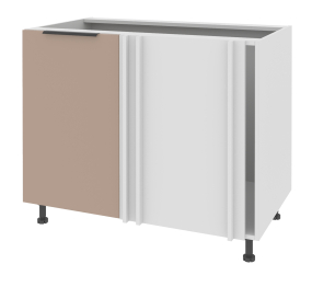 Тумба напольная угловая 105 х 82 см (фасад 45 см) Фиджи