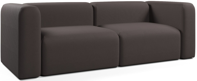 Диван прямой модульный Орион еврокнижка, велюр