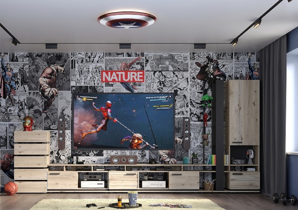 Стенки для гостиной, Гостиная Nature. Комплект 2