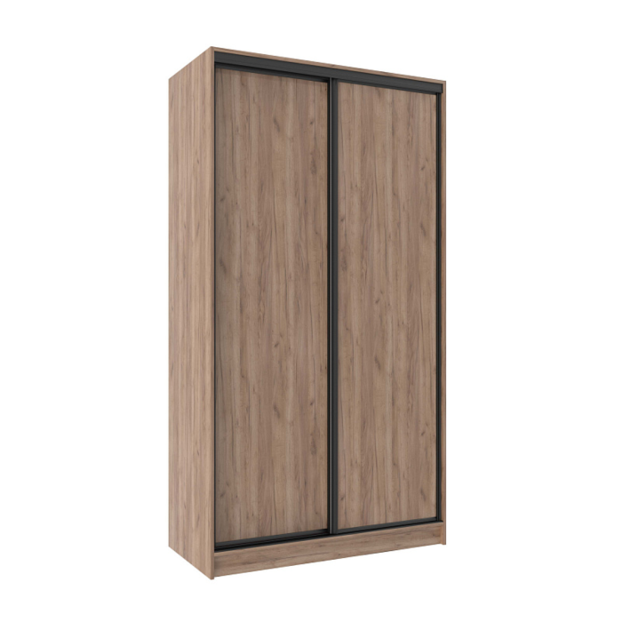 Шкафы-купе 2-х дверные, Шкаф-купе 2-дв  Домашний 1200 лдсп/лдсп  (в2295*ш1232*г595)